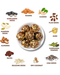 Mix Dry Fruits Laddoos  - 40g