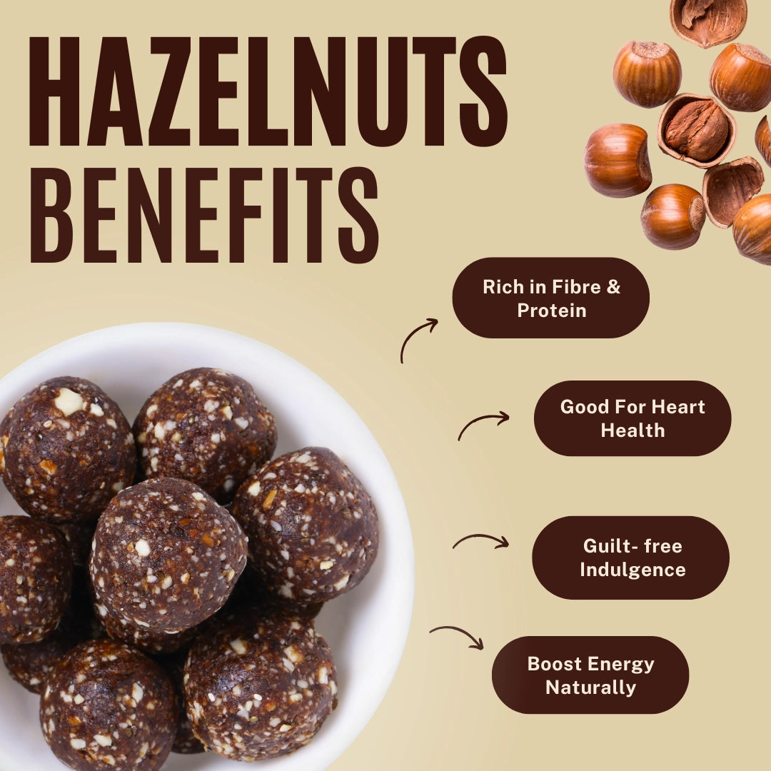 Hazelnut Chocolate Laddoos - 180g