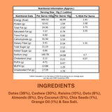 Orange Cashew Laddoos  - 40g