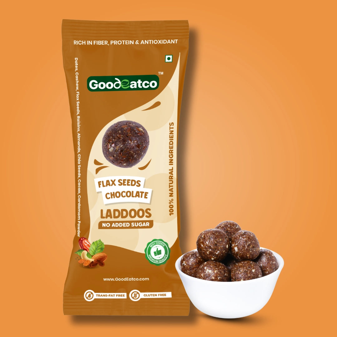 Flax Seeds Chocolate Laddoos  - 40g