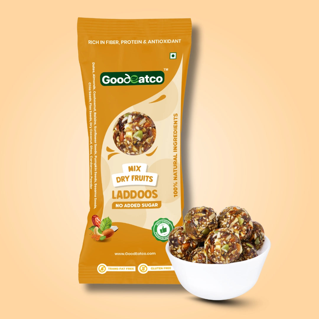 Mix Dry Fruits Laddoos  - 40g