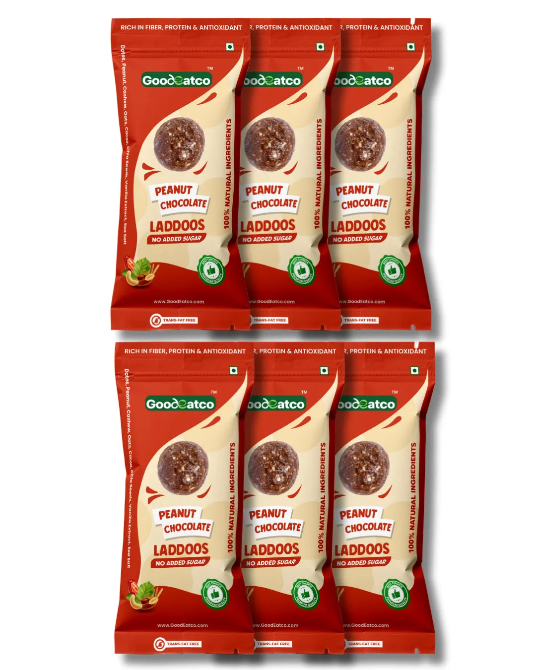 Peanut Chocolate Laddoos  - 40g