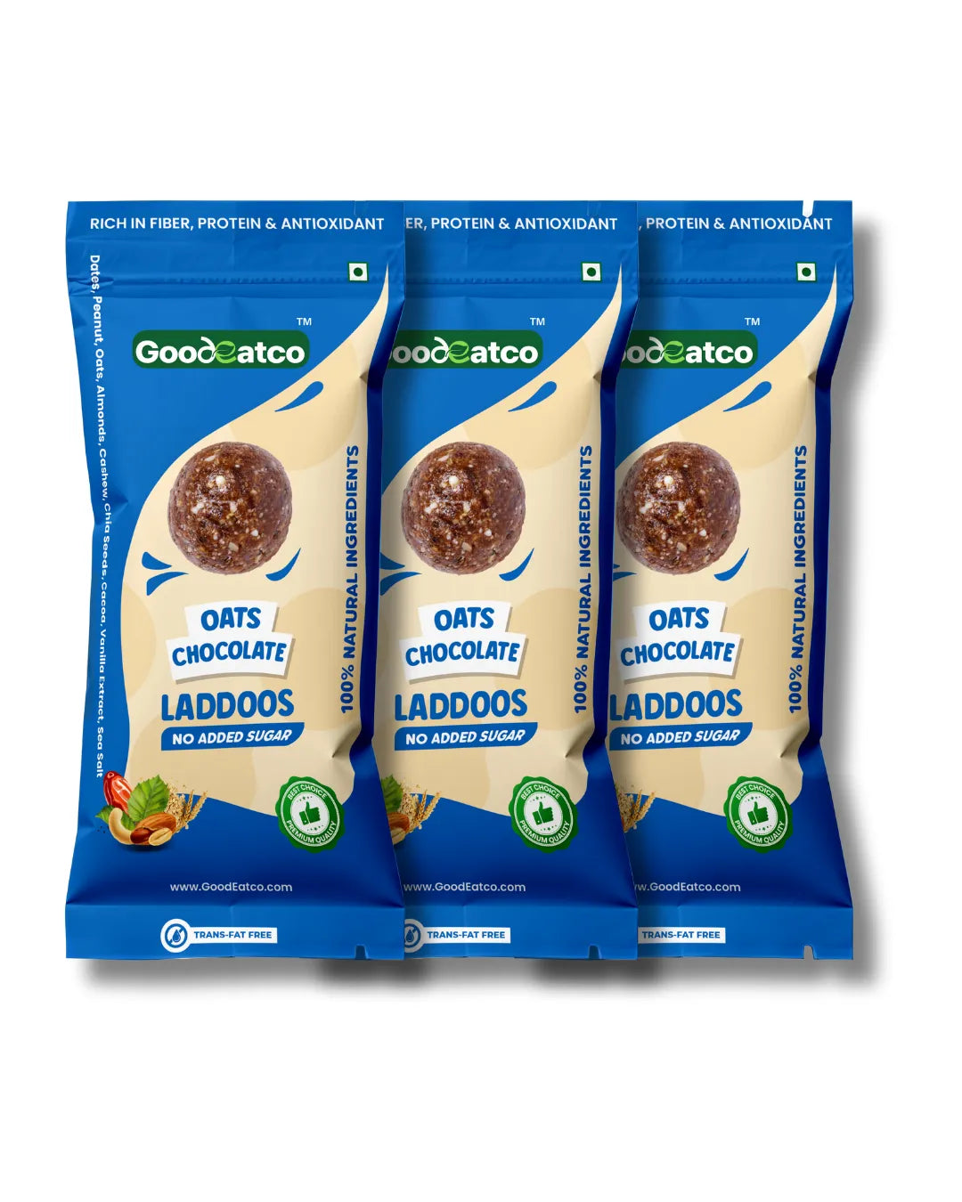 Oats Chocolate Laddoos  - 40g