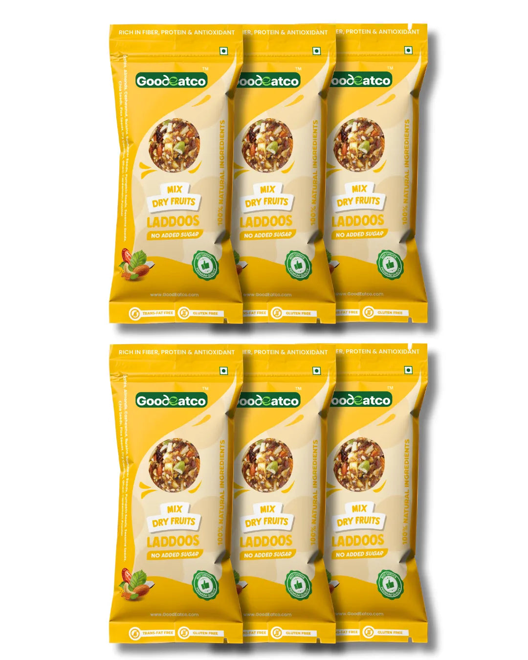 Mix Dry Fruits Laddoos  - 40g