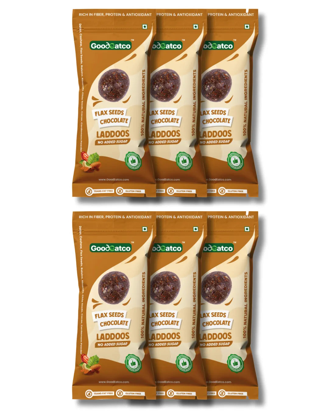 Flax Seeds Chocolate Laddoos  - 40g