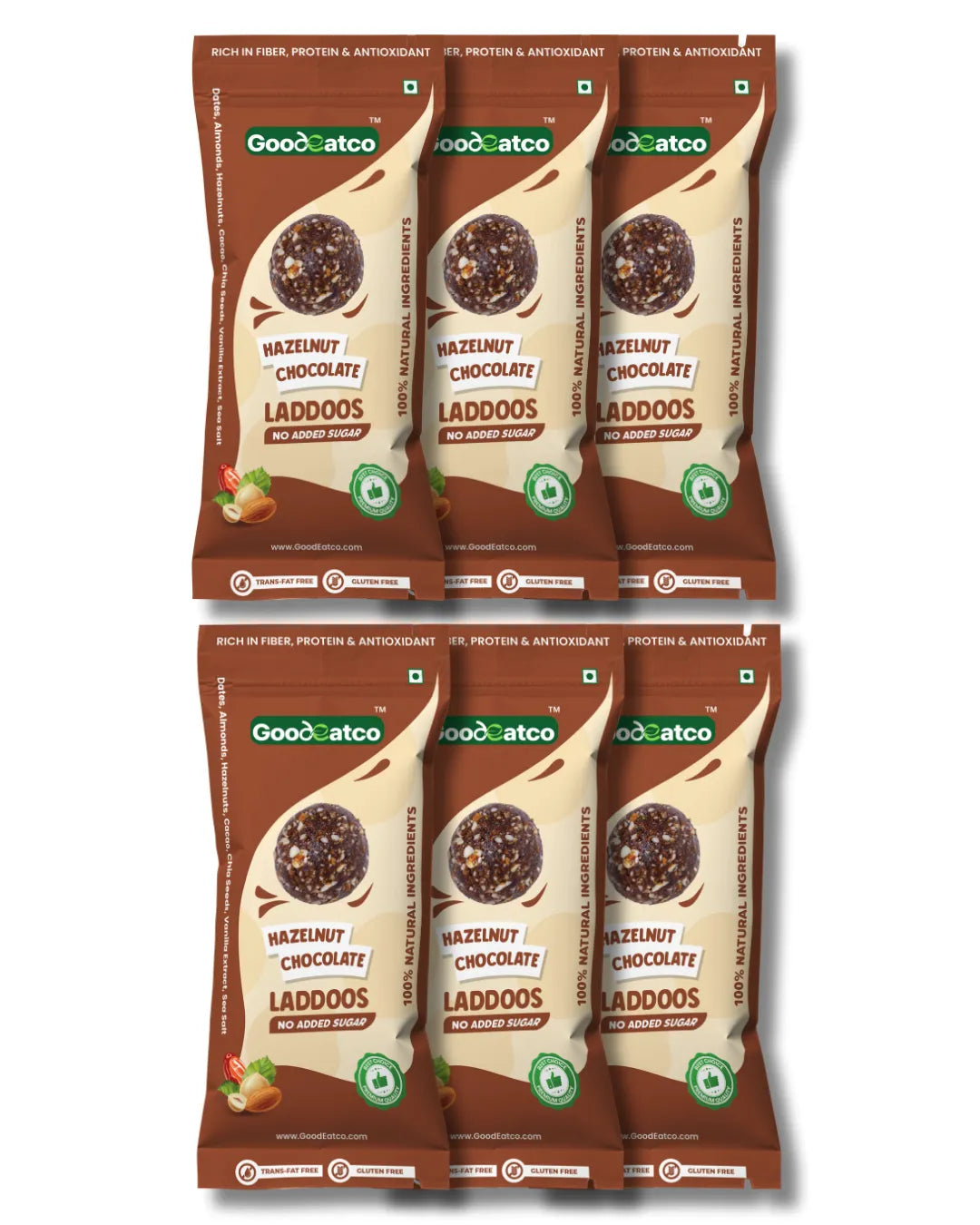 Hazelnut Chocolate Laddoos  - 40g