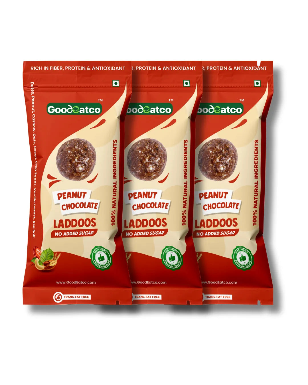 Peanut Chocolate Laddoos  - 40g