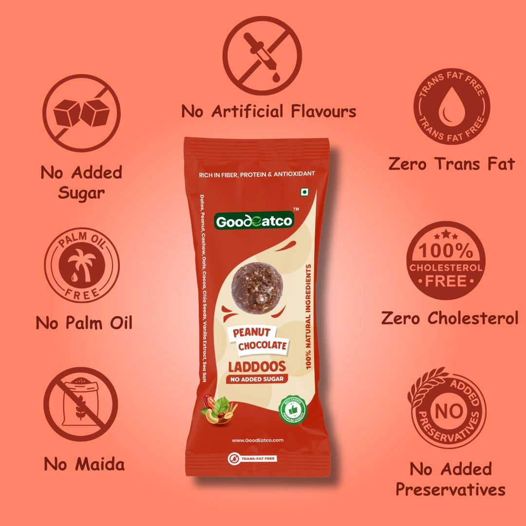 Peanut Chocolate Laddoos  - 40g