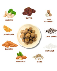 Orange Cashew Laddoos - 180g