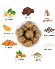 Orange Cashew Laddoos  - 40g