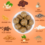 Orange Cashew Laddoos - 180g