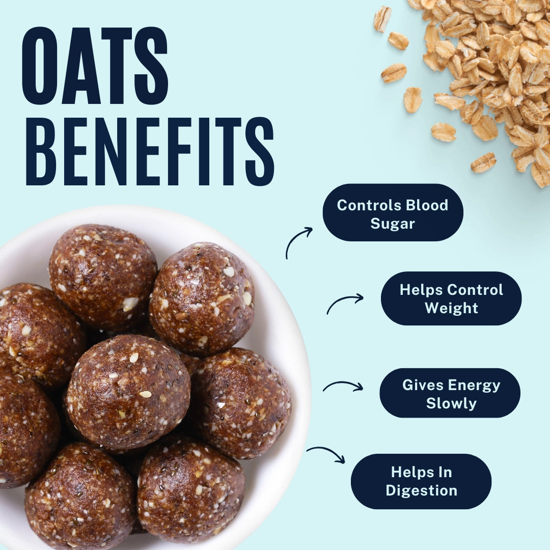 Oats Chocolate Laddoos  - 40g