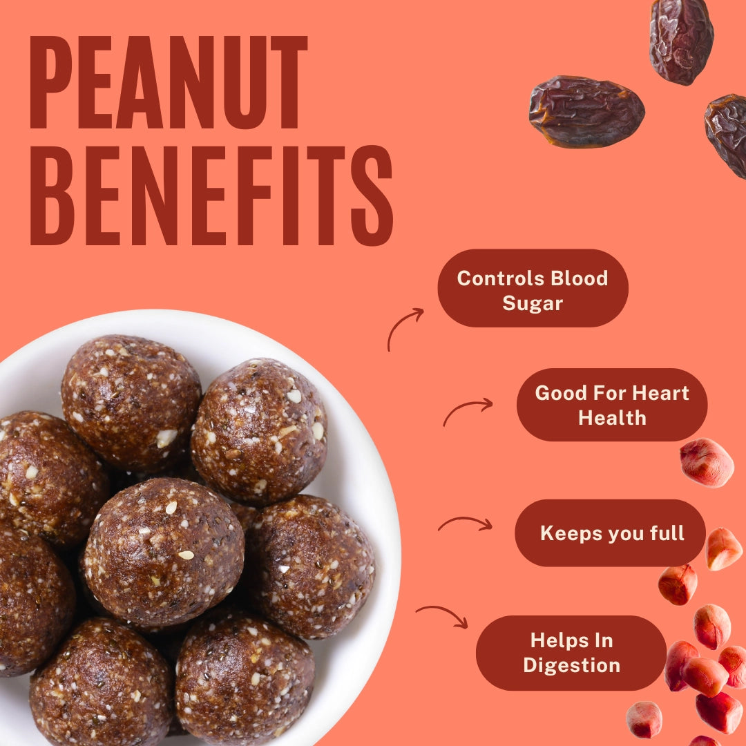 Peanut Chocolate Laddoos  - 40g